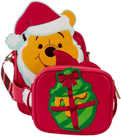 Sacoche Winnie Père Noël &amp; Porcinet Cosplay Loungefly