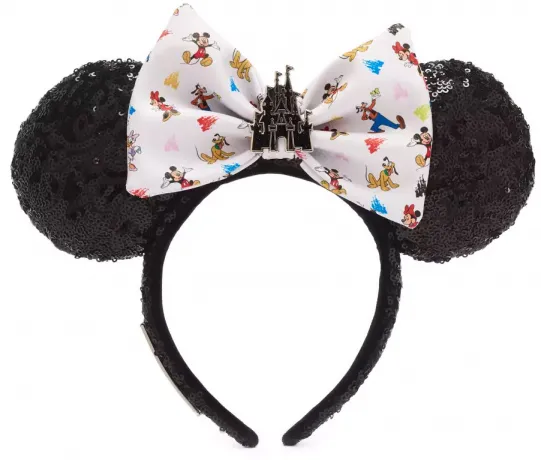 Serre-tête à oreilles Mickey Mouse et ses Amis Loungefly