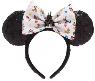 Serre-tête à oreilles Mickey Mouse et ses Amis Loungefly