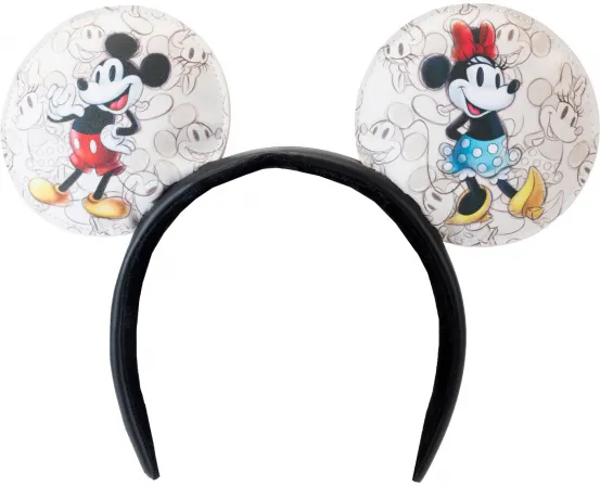 Serre-tête Disney 100 Carnet de Croquis Loungefly