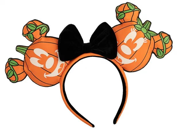 Serre-tête Mickey et Minnie-O-Lantern Glow Loungefly