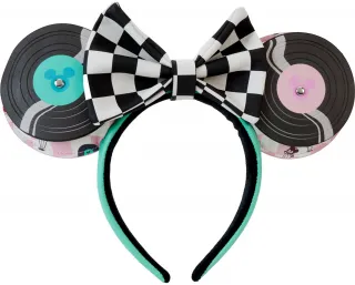 Serre-tête Mickey et Minnie Rencard au Restaurant Disque Jukebox Loungefly