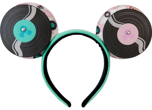 Serre-tête Mickey et Minnie Rencard au Restaurant Disque Jukebox Loungefly