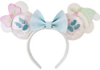 Serre-tête Mickey &amp; Minnie Bonhomme de neige Pastel Loungefly