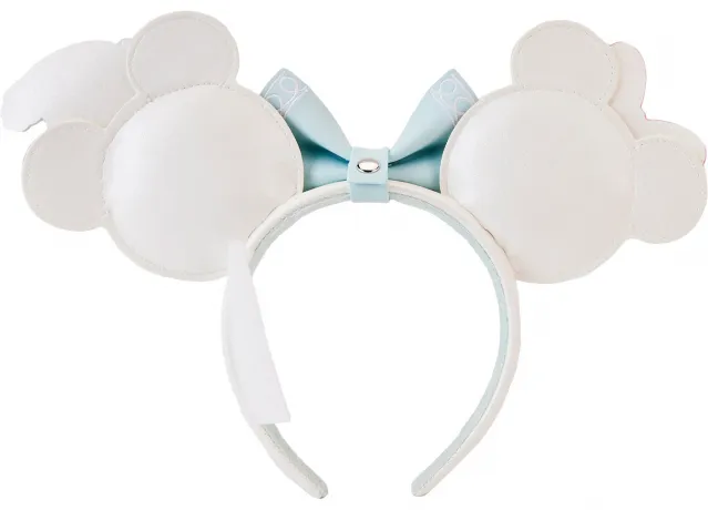 Serre-tête Mickey &amp; Minnie Bonhomme de neige Pastel Loungefly