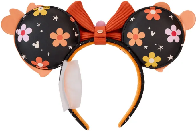 Serre-tête Mickey &amp; Minnie Floral Fantôme Glow Loungefly