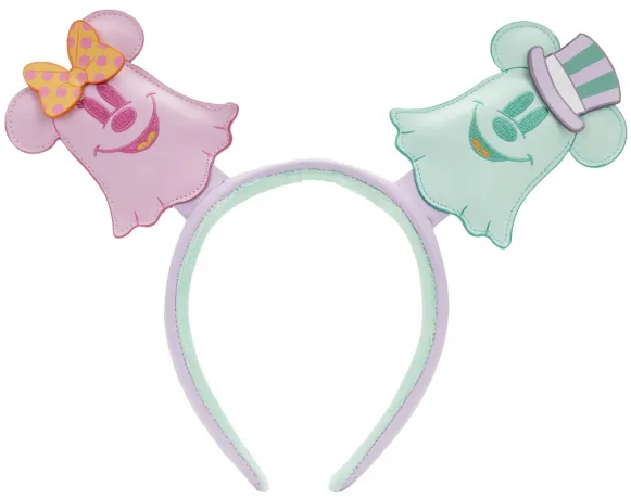 Serre-tête Mickey et Minnie Mouse Fantôme Pastel Glow Loungefly