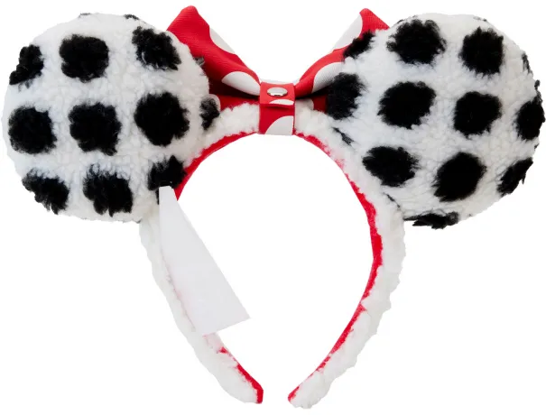 Serre-tête Minnie Mouse Classique à pois Peluche Loungefly