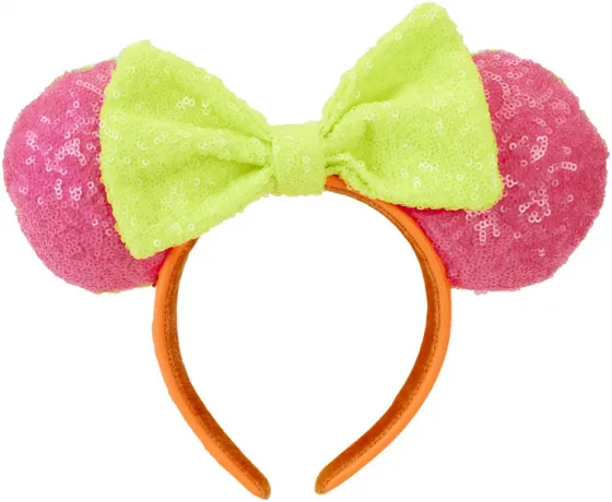 Serre-tête Minnie Mouse Neon Sequin Loungefly