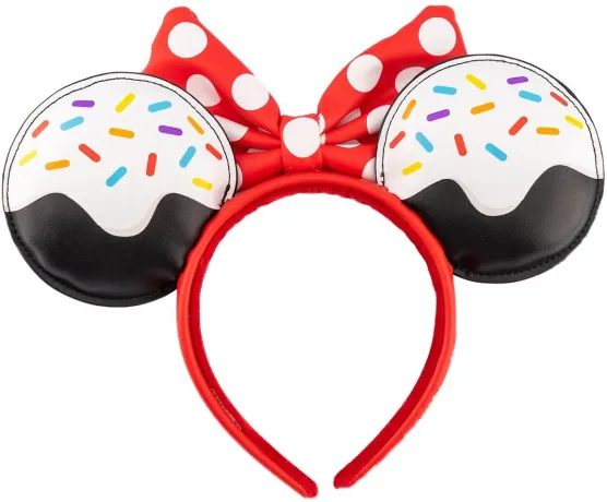 Serre-tête Minnie Mouse &quot;Oh My!&quot; Oreilles saupoudré de bonbons Loungefly