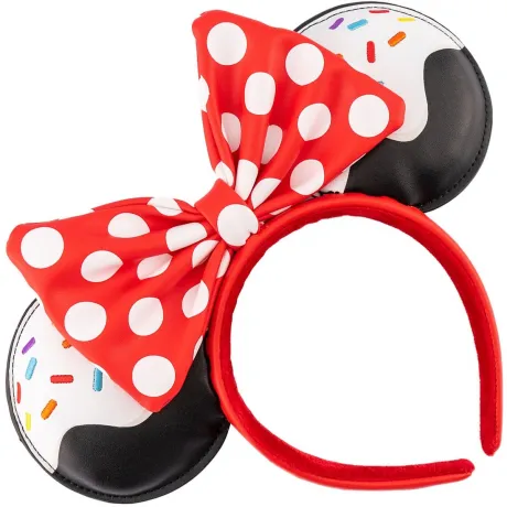 Serre-tête Minnie Mouse &quot;Oh My!&quot; Oreilles saupoudré de bonbons Loungefly
