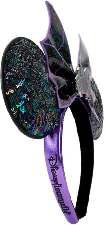 Serre-tête Minnie Mouse Toile d&#039;araignée Sequin Loungefly