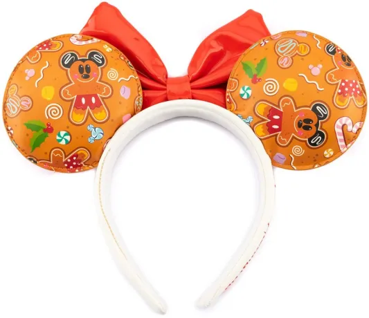 Serre-tête Pain d&#039;épices Mickey et Minnie Loungefly
