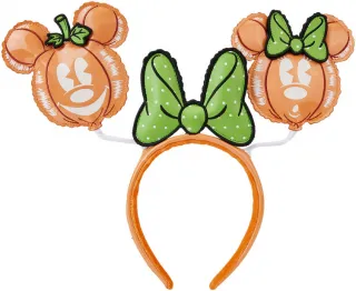 Serre-tête Stitch Shoppe Mickey et Minnie Mouse Citrouille Ballons Glow Loungefly