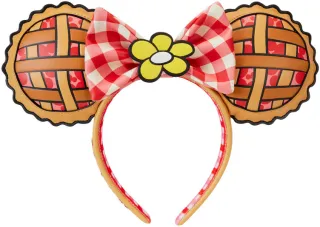 Serre-tête Tarte Mickey &amp; Minnie pique-nique Loungefly