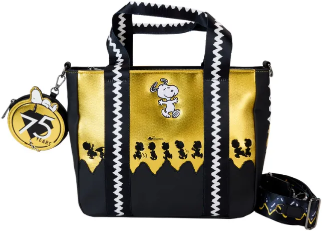 Tote Bag 75ème Anniversaire Snoopy Cerf-volant Loungefly
