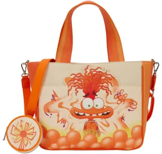 Tote Bag avec porte-monnaie Anxiété Glow Loungefly