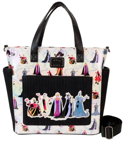 Tote Bag Convertible Disney Villains Loungefly