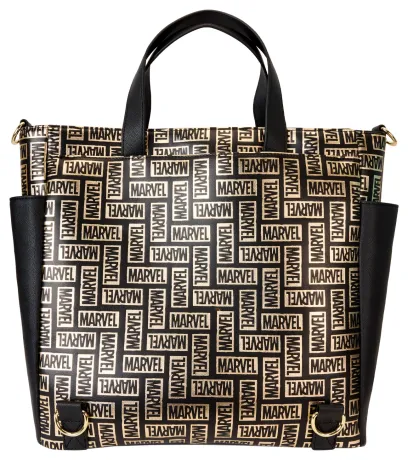 Tote Bag Convertible Marvel Logo Loungefly