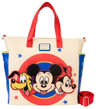 Tote Bag Convertible Mickey et ses Amis Loungefly