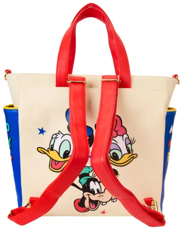 Tote Bag Convertible Mickey et ses Amis Loungefly