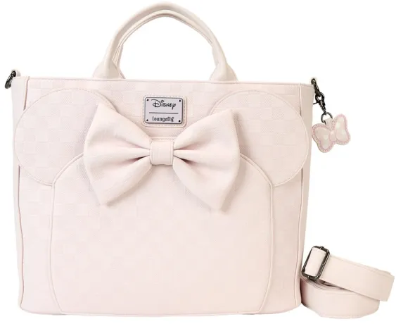 Tote Bag Convertible Minnie Mouse Damier Loungefly
