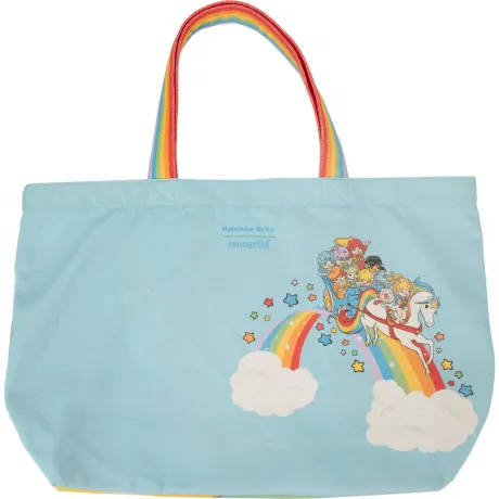 Tote Bag en Toile les Enfants des couleurs de l&#039;Arc-en-ciel Loungefly