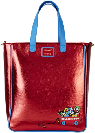 Tote Bag Métallique avec Porte-monnaie Hello Kitty 50ème Anniversaire Loungefly