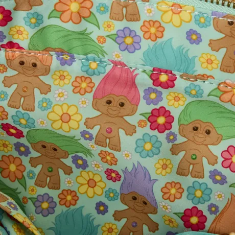 Tote Bag Tissu Trolls Peluche Pailleté Loungefly