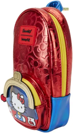 Trousse à crayons Métallique Hello Kitty 50ème Anniversaire Loungefly