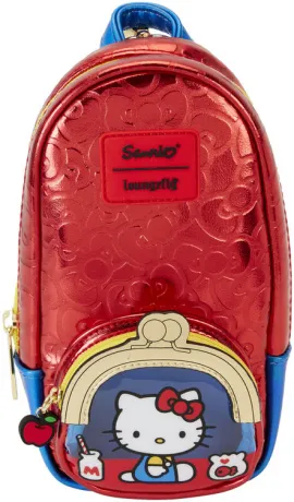 Trousse à crayons Métallique Hello Kitty 50ème Anniversaire Loungefly
