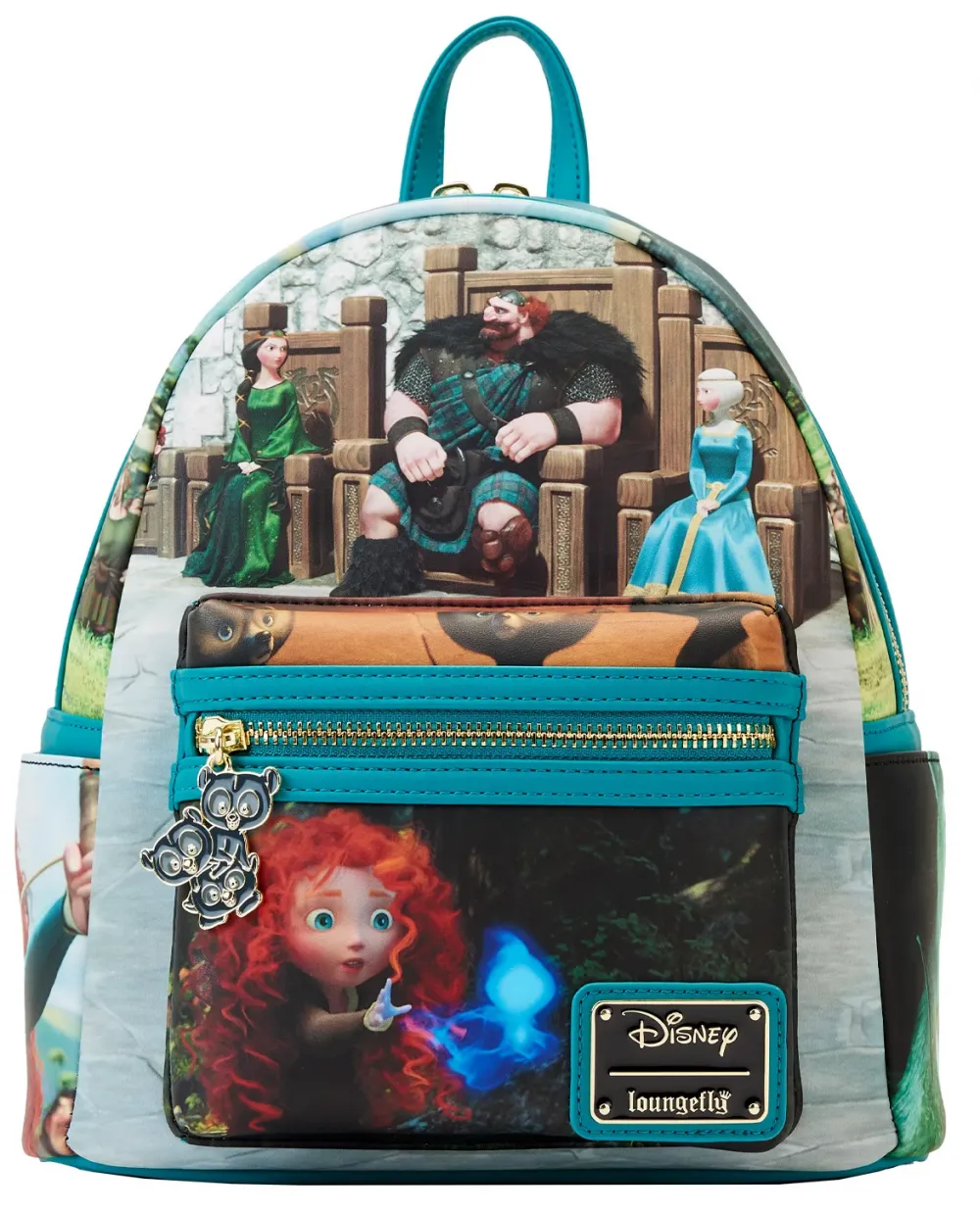Brave Princess Scenes Mini Backpack Loungefly