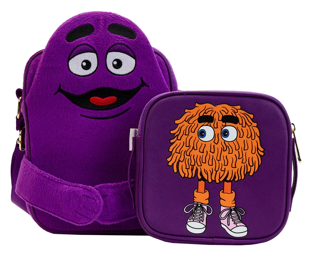 Sac à bandoulière Loungefly Grimace Cosplay - LF-MCDTB0001