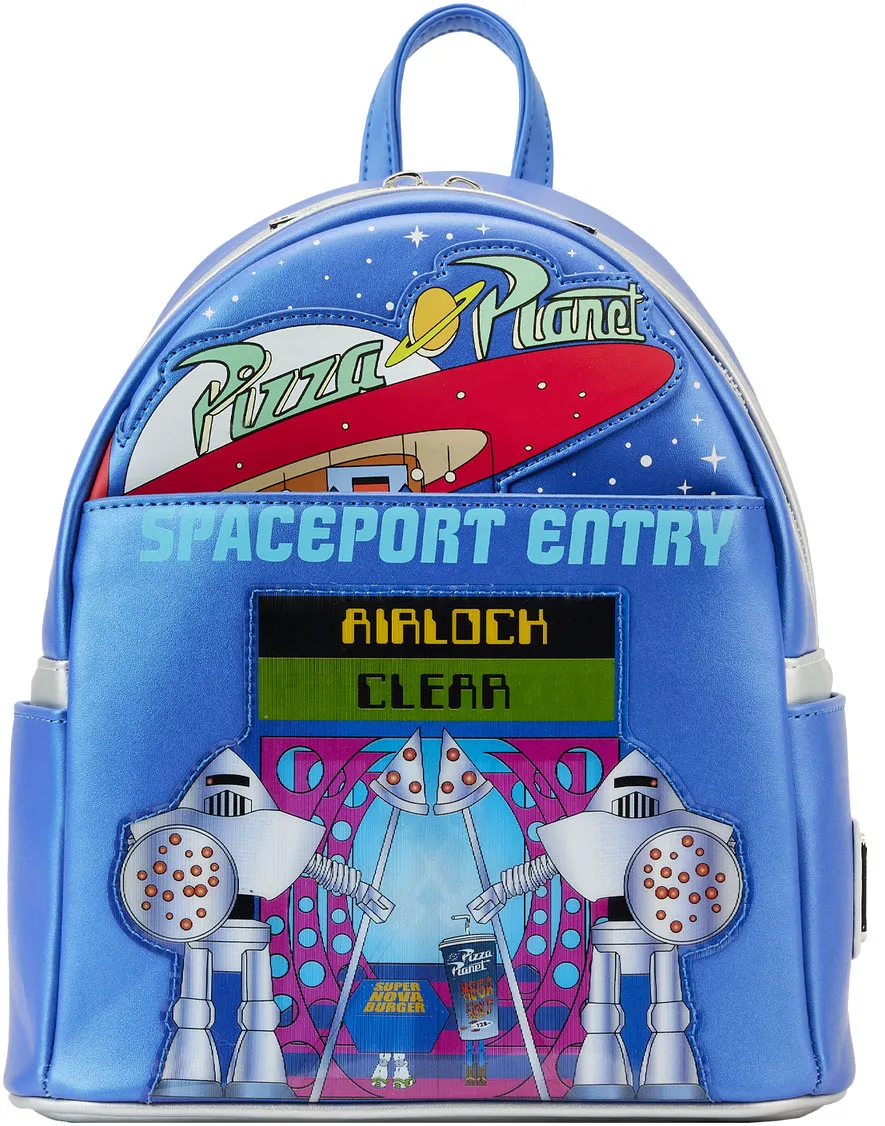 Toy Story Pizza Planet Space Entry Glow Mini Backpack Loungefly