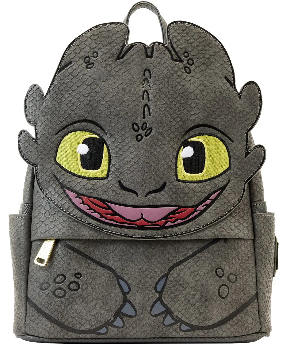 How to Train Your Dragon Toothless Cosplay Mini Backpack Loungefly