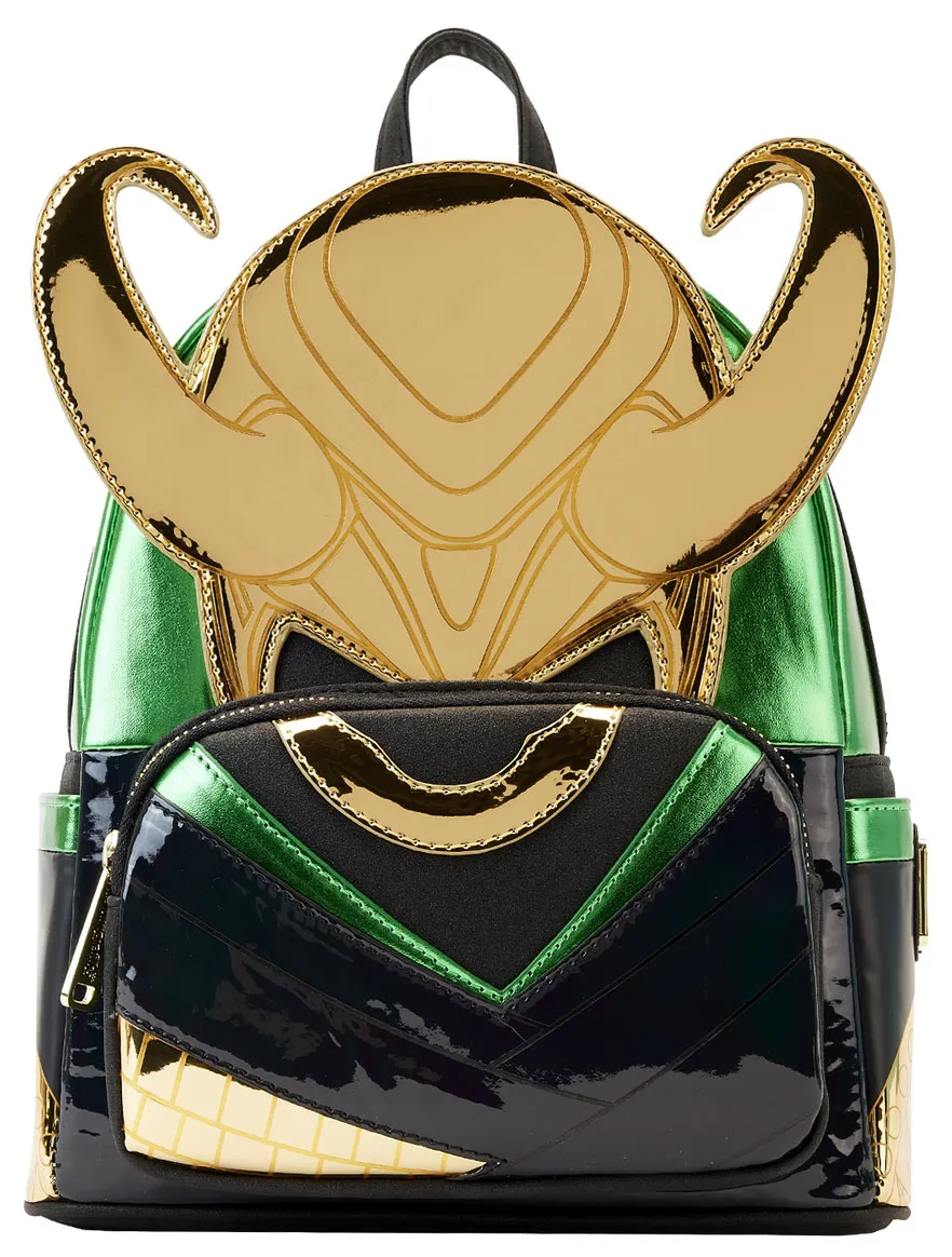 Loki Metallic Cosplay Mini Backpack Loungefly