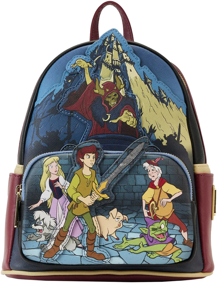 The Black Cauldron Movie Poster Mini Backpack Loungefly