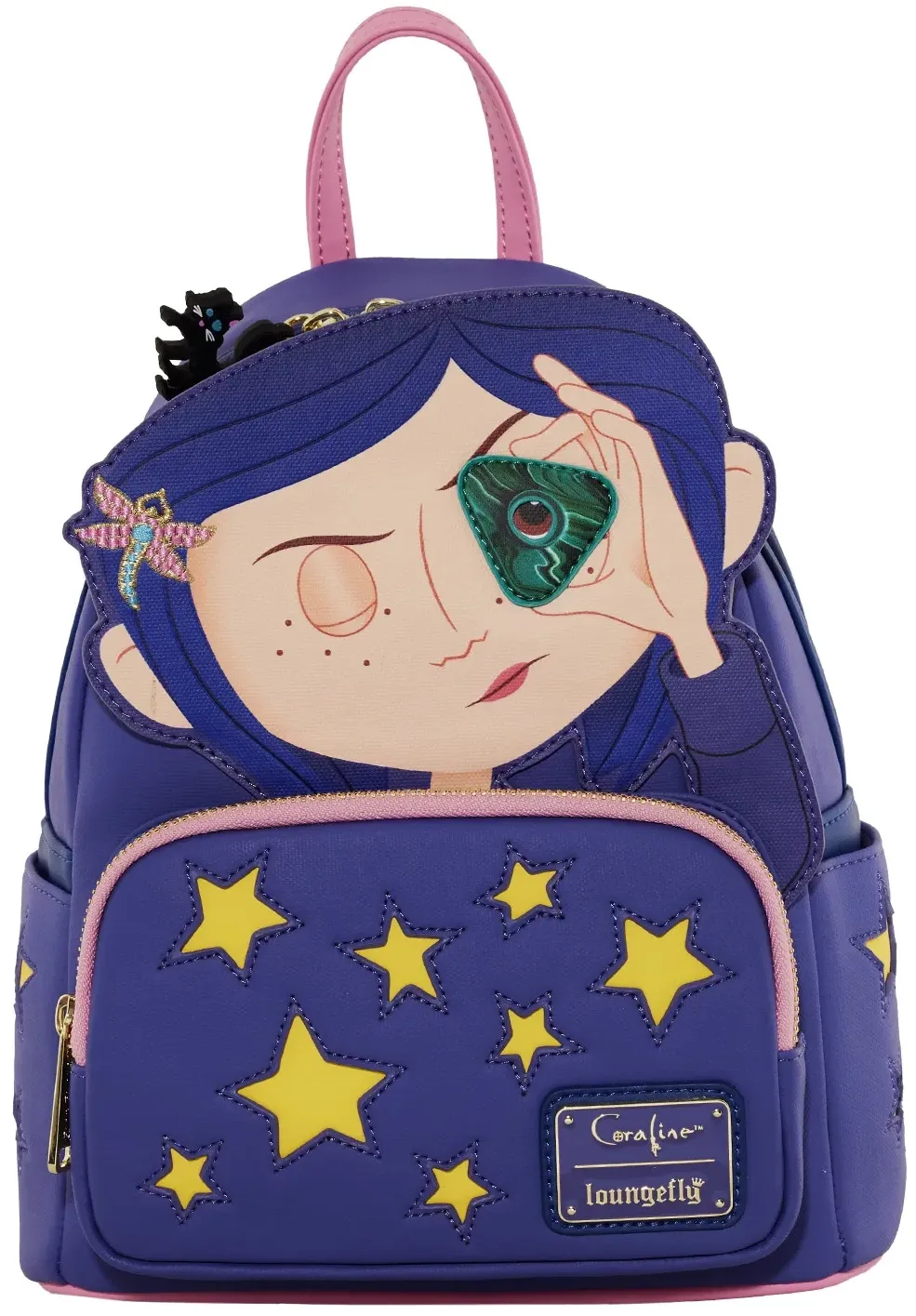 Coraline Stars Cosplay Glow Cosplay Mini Backpack Loungefly