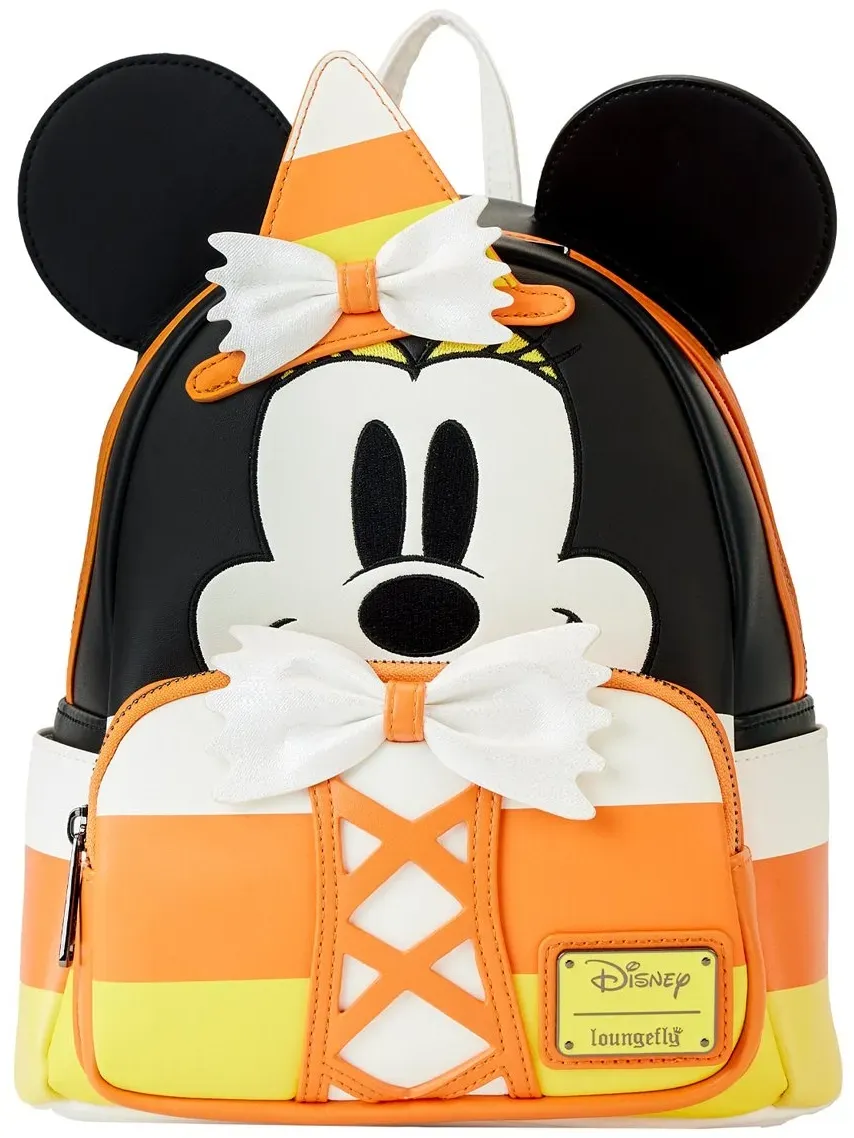 Minnie Mouse Halloween Candy Corn Glow Cosplay Mini Backpack Loungefly