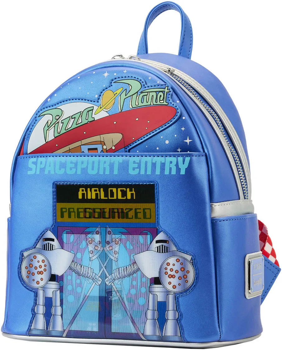 Toy Story Pizza Planet Space Entry Glow Mini Backpack Loungefly
