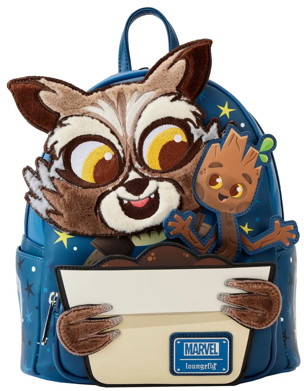 The Guardians of the Galaxy Groot and Rocket Raccoon Cosplay Mini Backpack Loungefly