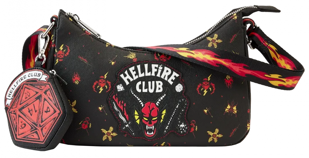 Stranger Things Hellfire Club Crossbody Bag Loungefly