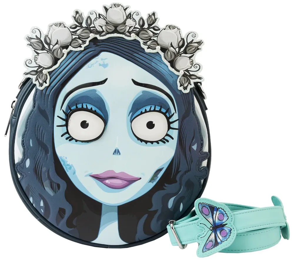 Corpse Bride Emily Glow-in-the-Dark Crossbody Bag Loungefly