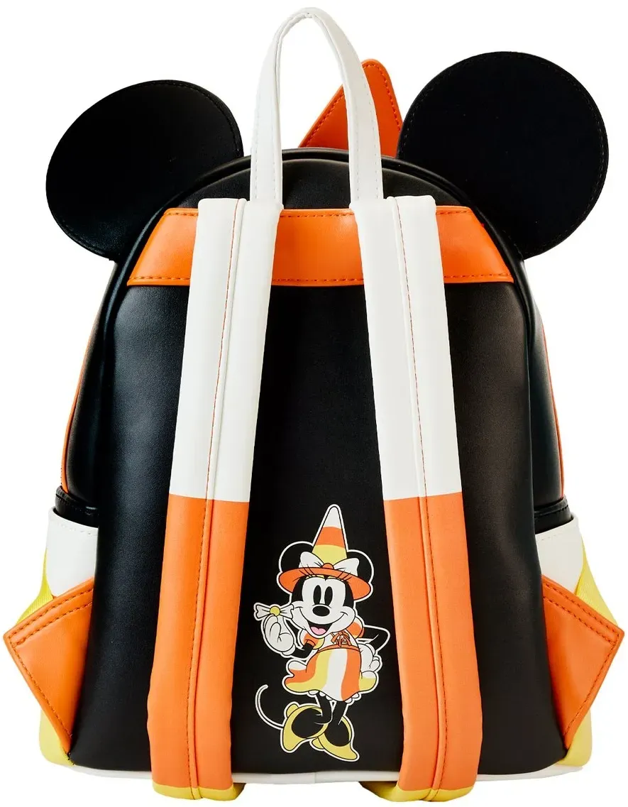 Minnie Mouse Halloween Candy Corn Glow Cosplay Mini Backpack Loungefly