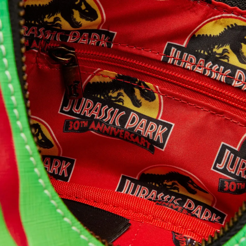 Jurassic Park 30th Anniversary Life Finds a Way Crossbody Bag Loungefly