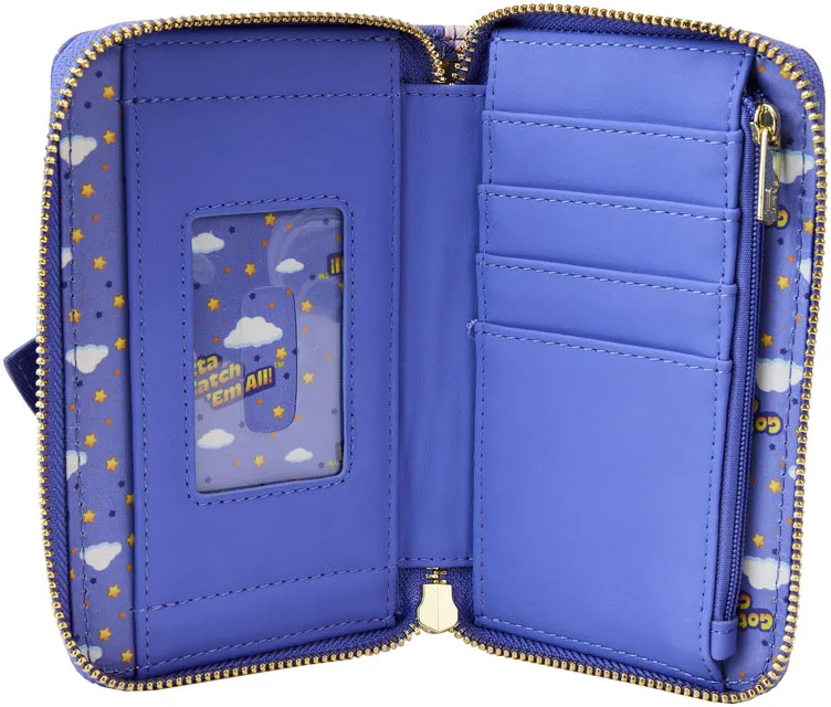 Pokemon Sleeping Pikachu and Friends Zip Around Wallet Loungefly