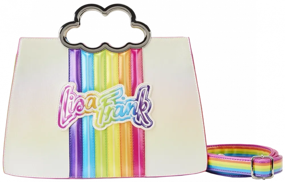 Lisa Frank Rainbow Cloud Handbag Loungefly