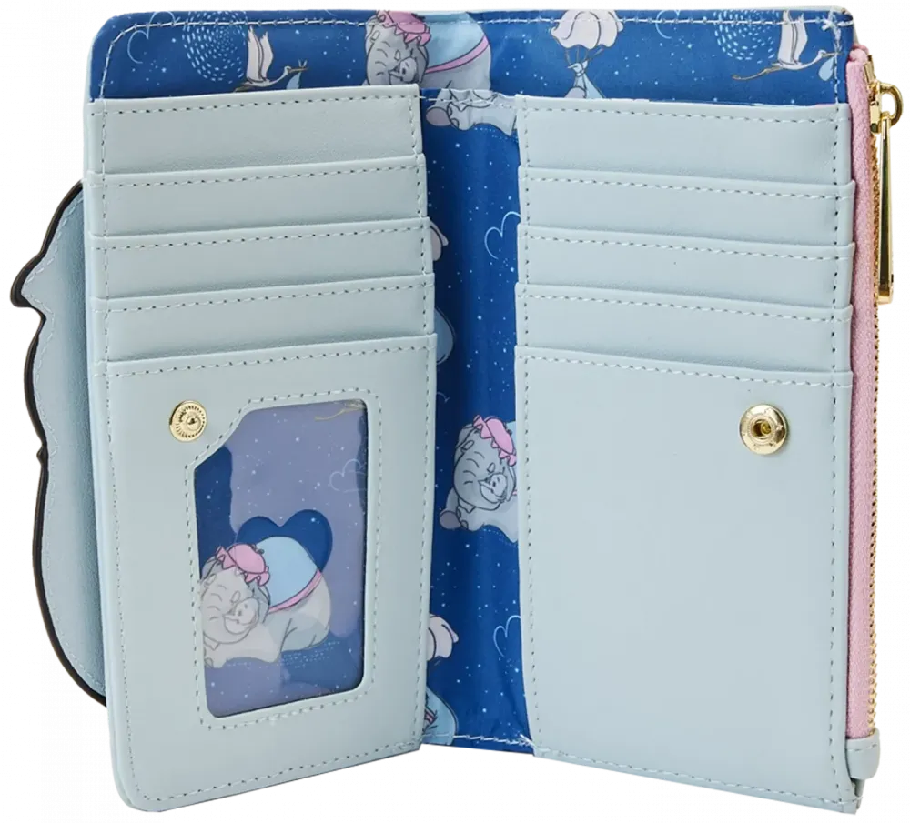 Dumbo Mrs Jumbo Cradle Flap Wallet Loungefly