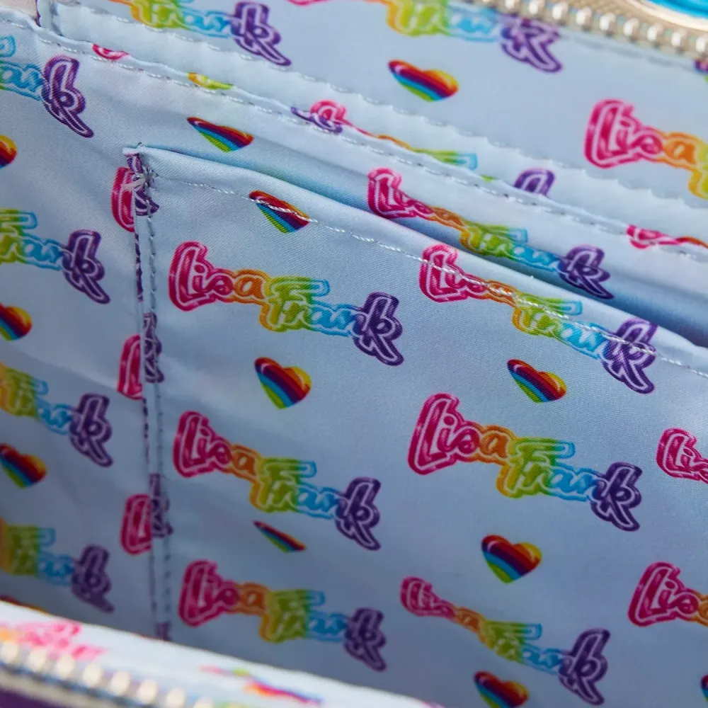 Lisa Frank Rainbow Cloud Handbag Loungefly