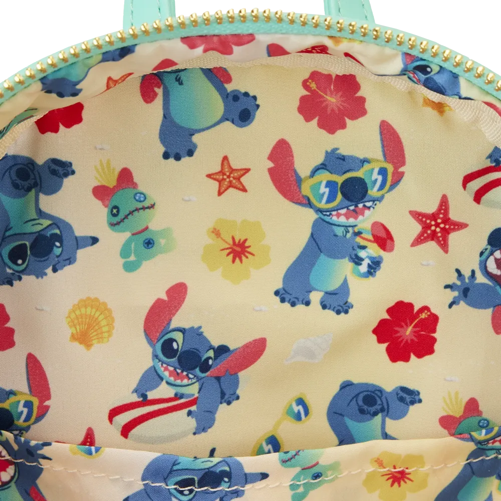 Lilo & Stitch Sandcastle Beach Surprise Mini Backpack Loungefly